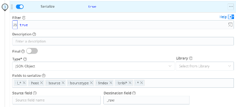 Serialize function for the tenable_sc_vuln